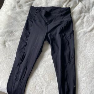 🍋lululemon fast and free leggings size 6